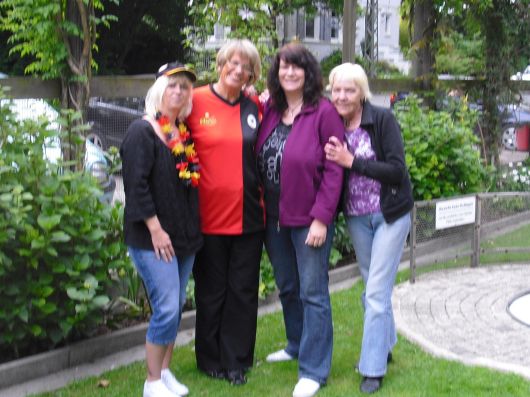 Fußballfans zur WM 2010