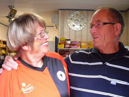 Fußballfans zur WM 2010