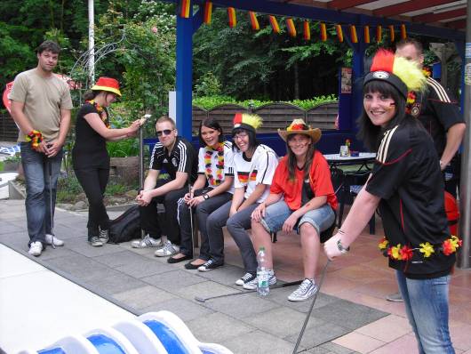 Fußballfans zur WM 2010