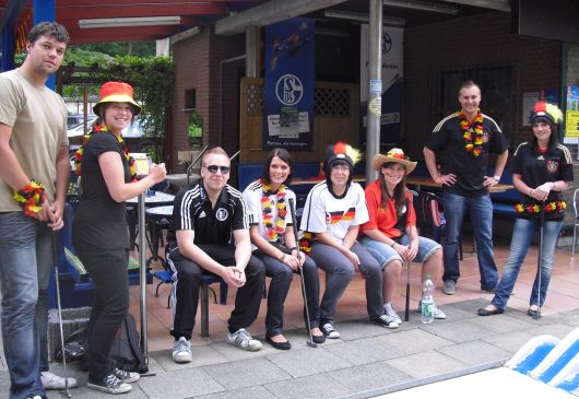 Fußballfans zur WM 2010